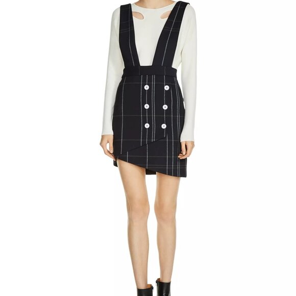 Maje Jola Plaid Skirt with Straps – New Without Tag - Picture 5 of 7